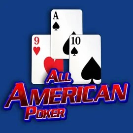 All American Poker by RTG (Reel Time Gaming), showcased at wolfcasino.org – game logo