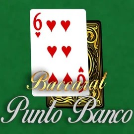 Baccarat - Punto Banco online game logo by Red Tiger Gaming on wolfcasino.org