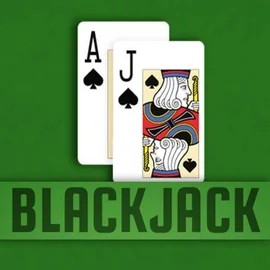 Blackjack (Relax Gaming) slot logo by Relax Gaming at Wolf Casino