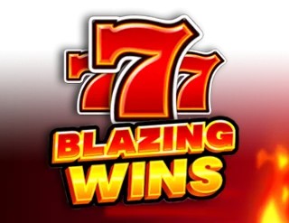 Blazing Wins logo – Slots by Playson at Wolf Casino