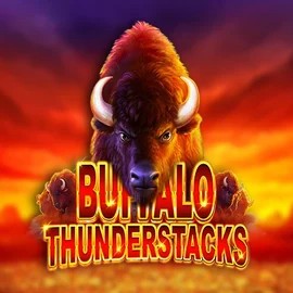 Buffalo Thunderstacks casino game by Amatic Industries – featured logo at Wolf Casino