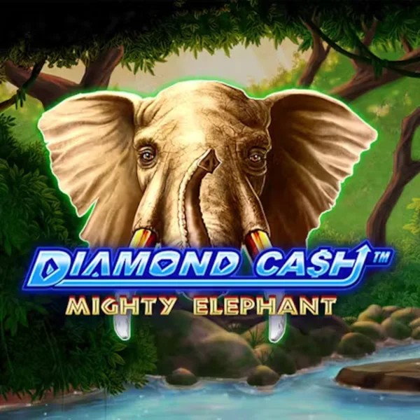 Diamond Cash Mighty Elephant slot icon by Greentube, available at Wolf Casino