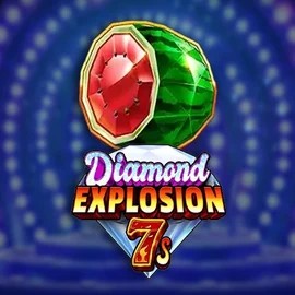 Diamond Explosion 7s online game logo by RubyPlay on wolfcasino.org