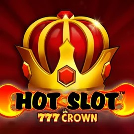 Hot Slot 777 Crown slot logo by Wazdan at Wolf Casino