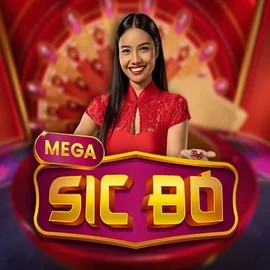 Mega Sic Bo online game logo by Pragmatic Play on wolfcasino.org