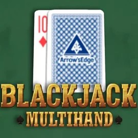 Multihand Blackjack slot logo by Pragmatic Play at Wolf Casino