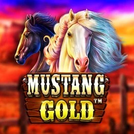 Mustang Gold slot visual from Pragmatic Play available on wolfcasino.org