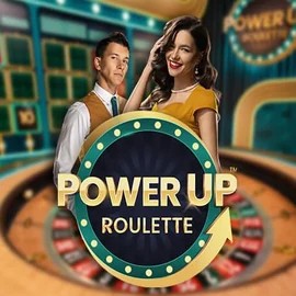 Live Casino logo of PowerUP Roulette from Pragmatic Play at Wolf Casino