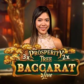 Prosperity Tree Baccarat slot icon by Evolution, available at Wolf Casino
