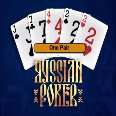 Russian Poker casino game by OneTouch Games – featured logo at Wolf Casino
