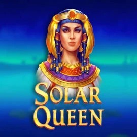 Solar Queen logo by Playson at Wolf Casino