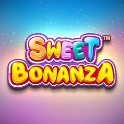Sweet Bonanza by Pragmatic Play, showcased at wolfcasino.org – game logo